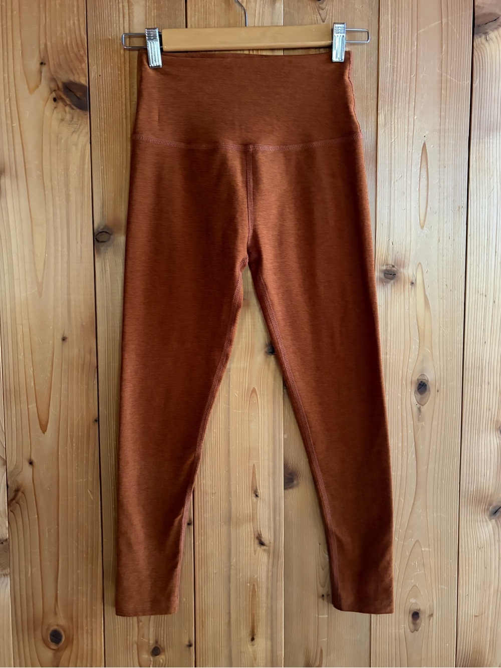 BEYOND YOGA Spacedye Caught In The Midi High Waisted Legging Clove Brown S - Picture 4 of 7
